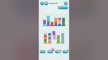 water sort jigsaw puzzle game level 611 numpuz android iOS games All level Gameplay funny gaming