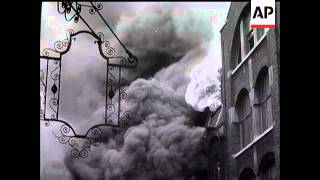 The Work Of The AFS -  Bombs In Northumberland Avenue and Oxford Street