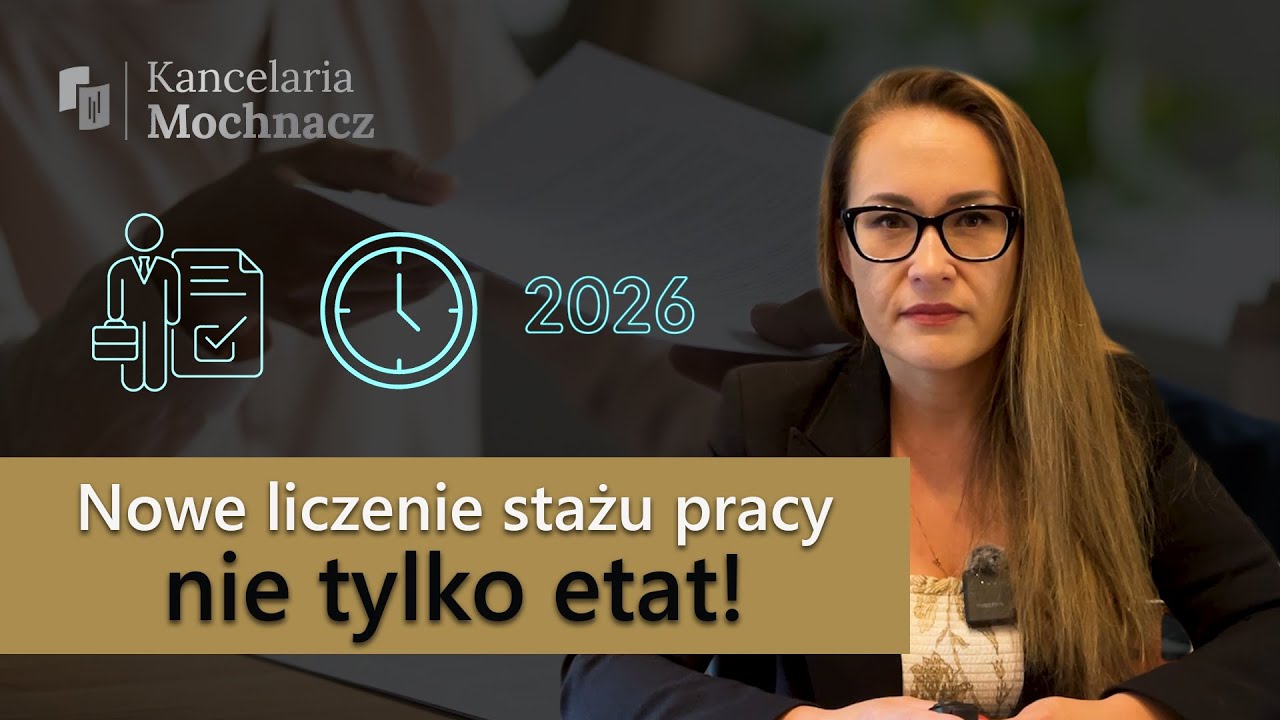Dłuższy urlop i wypowiedzenie. Staż pracy 2026 – nowe zasady | Biuro rachunkowe Warszawa i Online