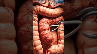 How the Appendix Is Removed – 3D Animation. #shorts