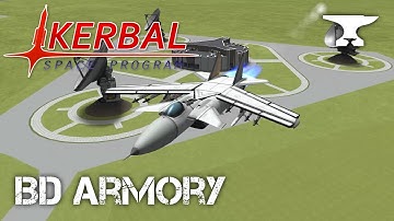 Aircraft Tutorial - Intermediate Fighter Design - Kerbal Space Program & BD Armory