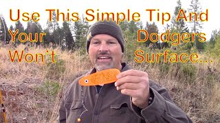 Does Your Dodger Want To Surface When Trolling Shallow? Do This!