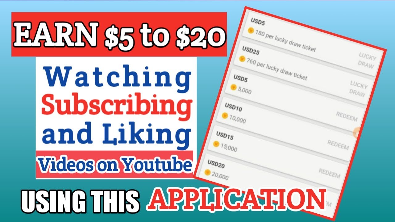 Earn $5 to $20 PayPal Money Just by Watching Subscribing and Liking