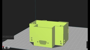 Case para montagem Conector DB9 - ESP32, NodeMCU, ESP8266 - Trilho DIN