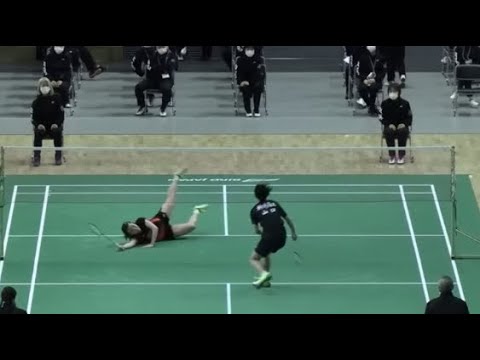 【大逆転】宮崎友花 vs 水井ひらり Highlights バドミントン 全日本総合2022