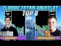 2020 CTG ICE - Rd. 1 - Jeff vs. Jake - Classic Tetris Gauntlet SEASON OF ICE Tourney