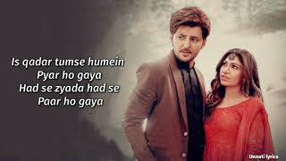 Is Qadar (Official Video) Tulsi Kumar, Darshan Raval | Sachet-Parampara | Sayeed Quadri | Arvindr K