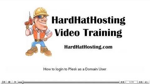 How to login as a domain user to Plesk 8 Control Panel