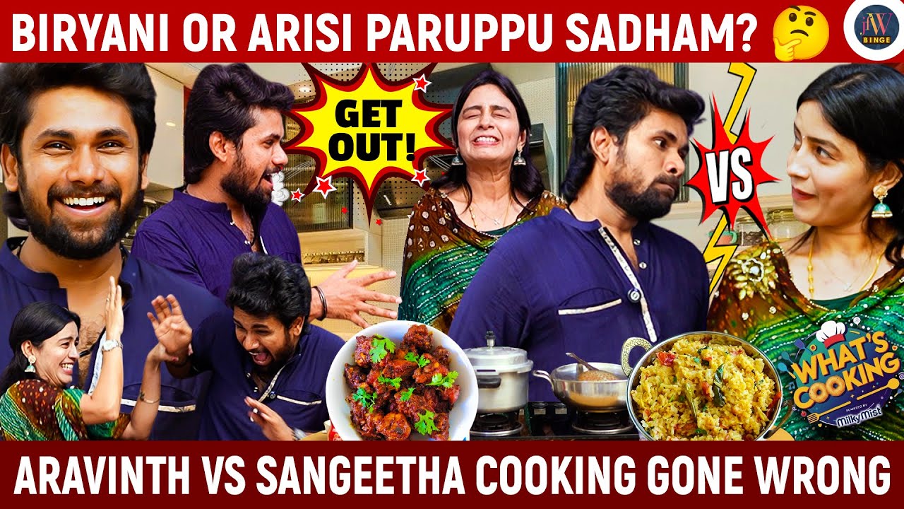 Ayyanar Thunai Aravinth Seiju & Sangeetha’s Pollachi-Style Arisi Paruppu Sadham Special Cooking 😄🔥