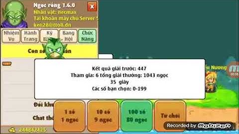 Ngọc Rồng Online | cách làm giàu từ csmm nro và cái kết [ Sang Gaming ]