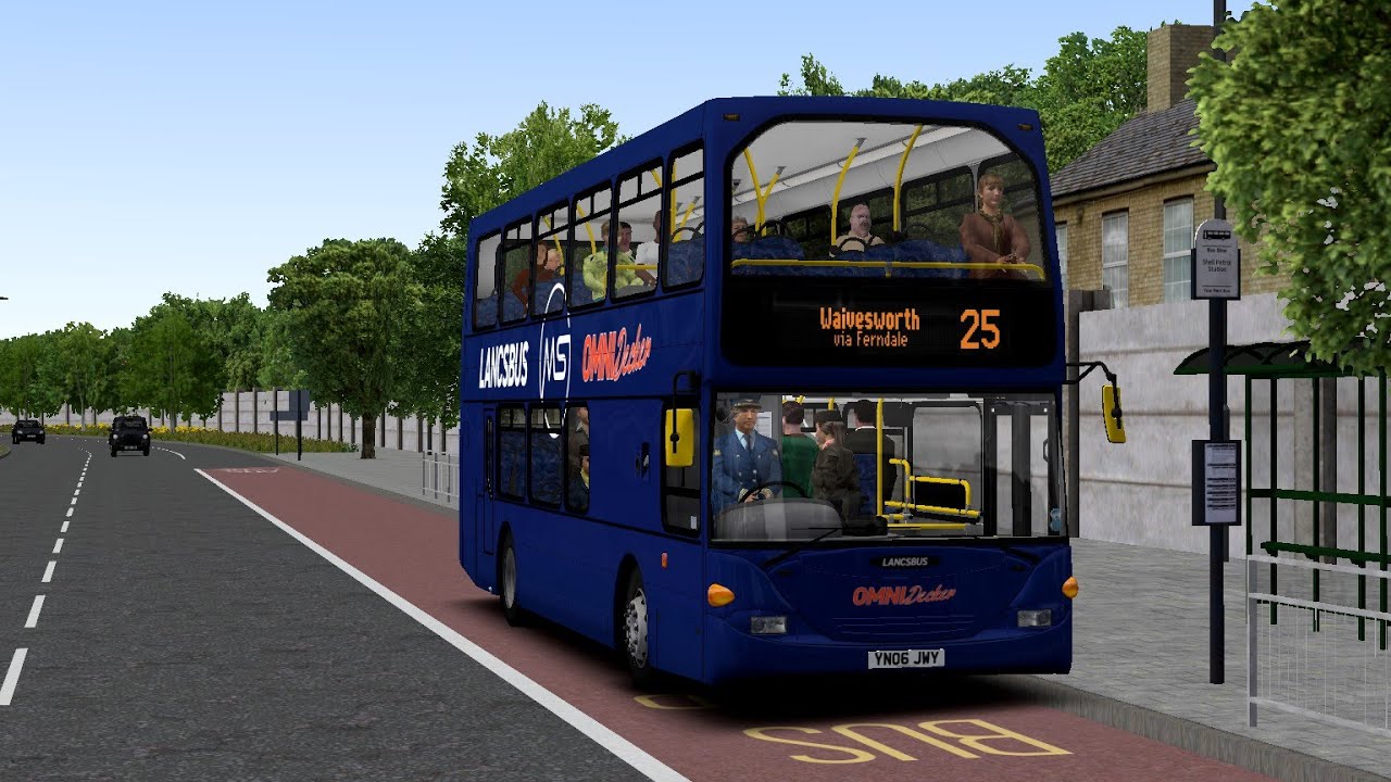 Omsi 2: Yorkshire Counties 3 Route 25 - Scania Omnidekka *First Look*