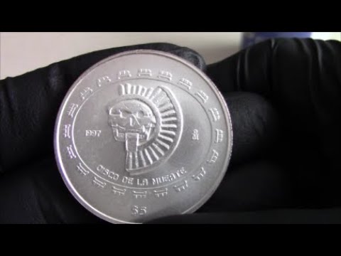 1oz Silver Coin Review. Mexican Disco De La Muerte