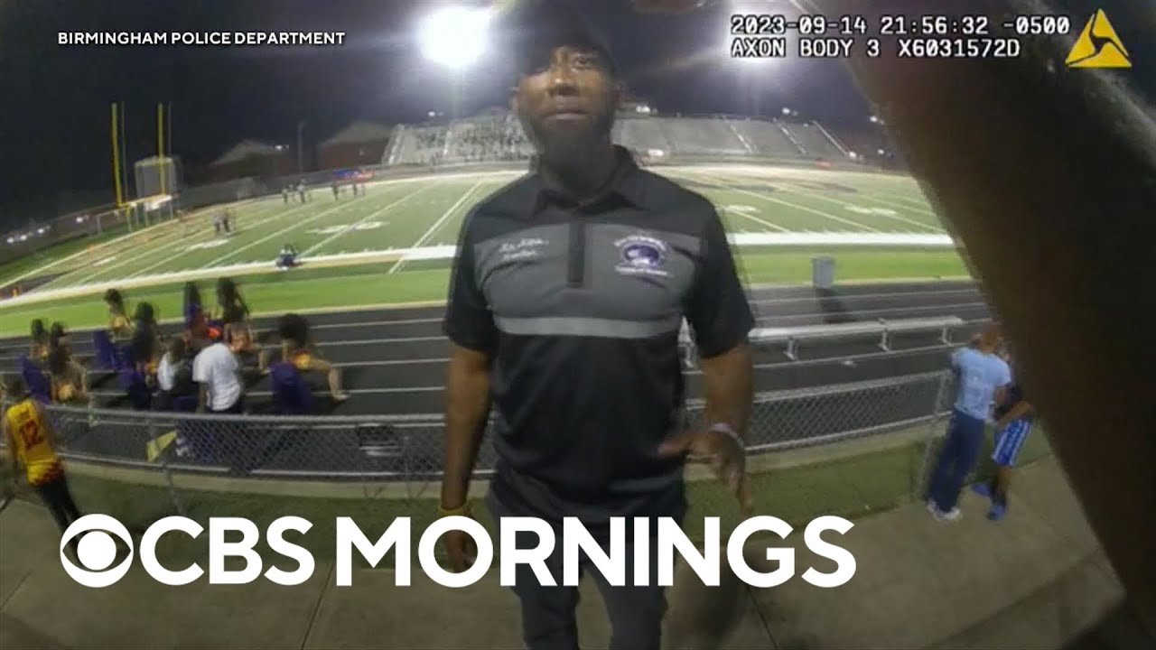 Body cam video shows high school band director being tased after ...