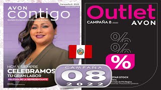 AVON OUTLET AVON CONTIGO CAMAPAÑA 8 2022 PERÚ