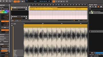 Bitwig Studio & Music Production Course - 2.05 - Stretch a Full Track (Pop/Dance)