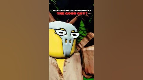 POV: The Cultist SAVES YOU In 99 Nights in the Forest