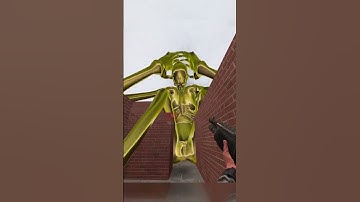 Gold Giant SCP-096 chase 😱#shorts #gmod #garrysmod #gaming #nextbots #nextbotchasing #shortvideo