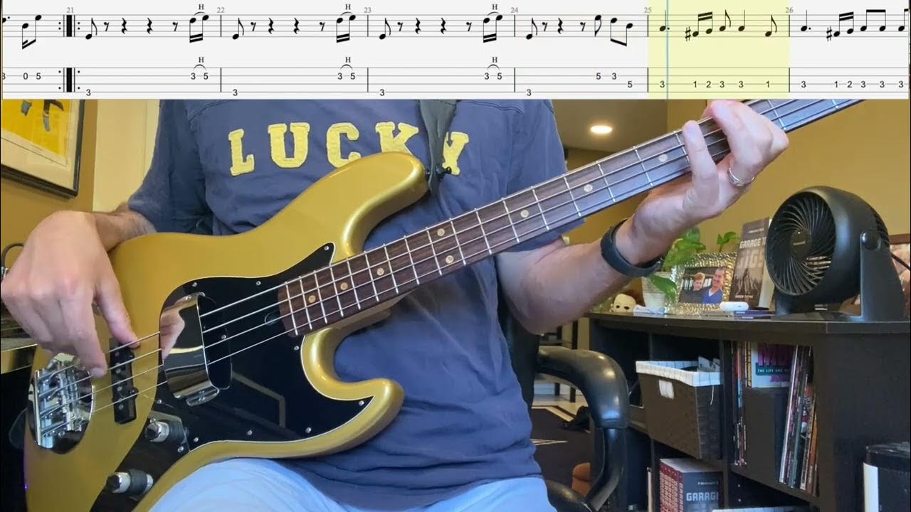 Long Train Runnin' by The Doobie Brothers Isolated Bass Cover with Tab