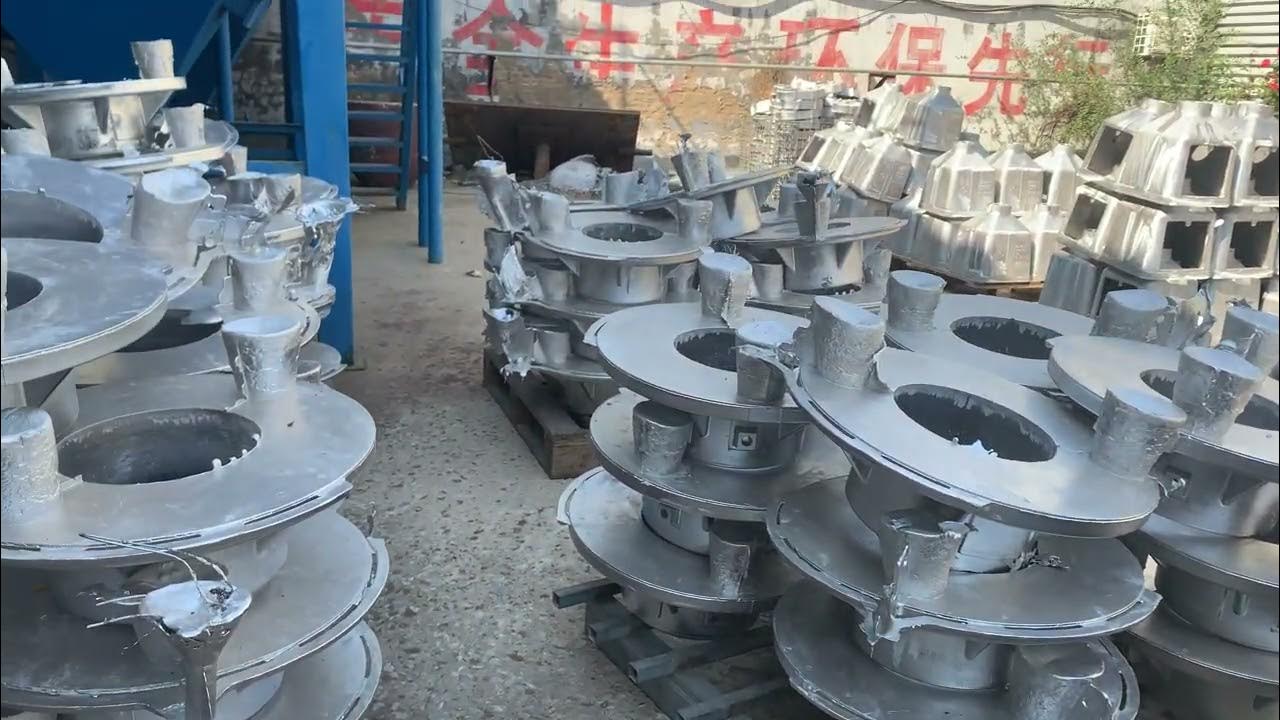 Casting Process Pouring Methods for Aluminum Risers YouTube