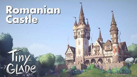 Tiny Glade - Romanian Castle (Speedbuild)