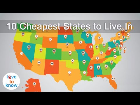 live cheapest states