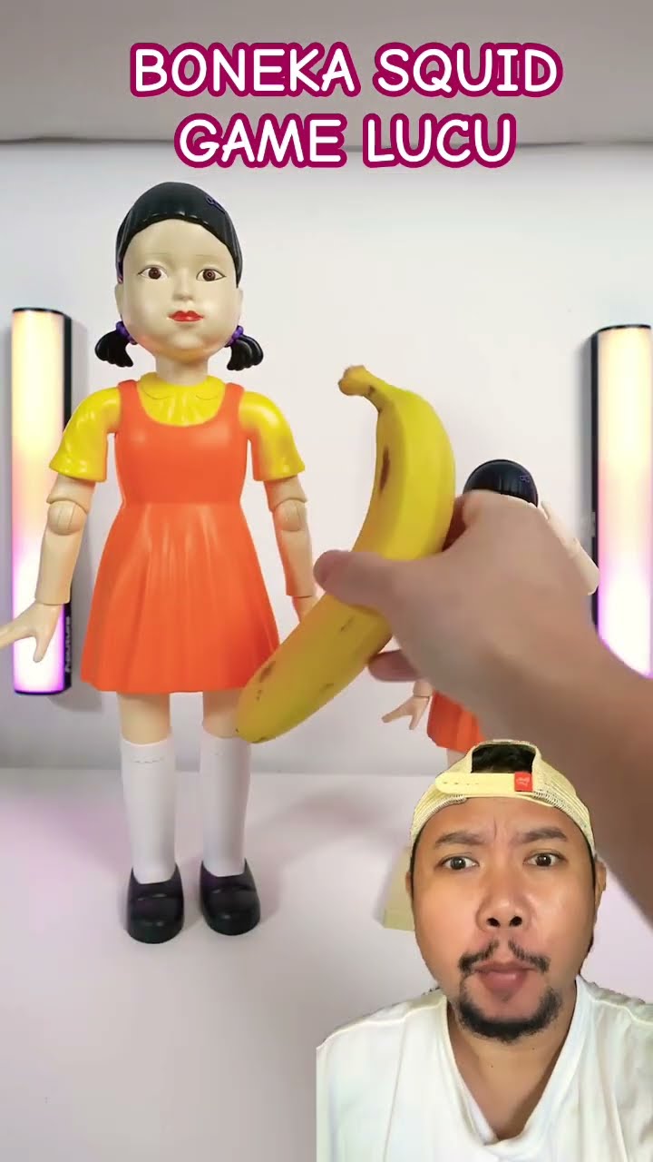 BONEKA YOUNGHEE LUCU SQUID GAME!!?? #squiddoll #squidgame #doll #shortsfeed