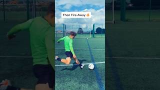 Near post whip tutorial✌️#tutorial #foryou #football #coachcain #calcio #futbol #soccer