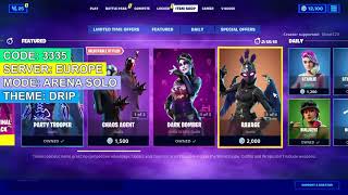 Fortnite Live Stream - Dark Bomber is back!