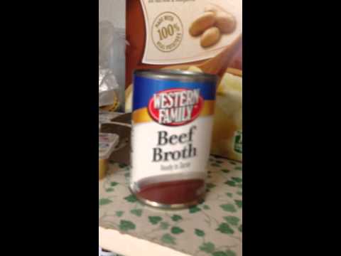 Beef Broth is Better than Cookies