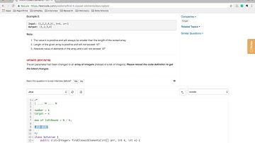 【每日一题：小Fu讲解】LeetCode 658. Find K Closest Elements