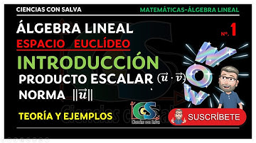 Espacio Euclídeo 1. Introducción.