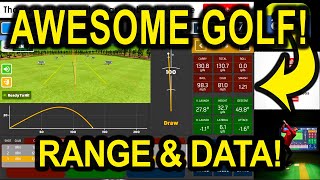 Awesome Golf Simulator Software - Range Overview with Flightscope Mevo+ screenshot 5