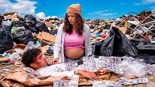 Recicladora embarazada encuentra a un Millonario en la basura y su vida cambió