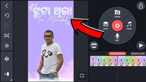 Odia Sambalpuri song name with photo making WhatsApp status kinemaster
