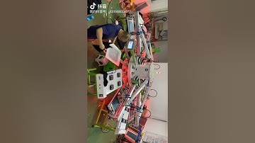 Ruida 6 color automatic t shirt screen printing machine