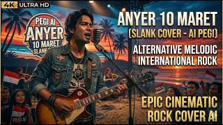 Download lagu Slank - Anyer 10 Maret (Cover AI PEGI Version) | Alternative Rock Sinematik 4K
