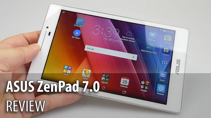 Análise do ASUS ZenPad 7.0 Z370C: Tablet Estiloso!
