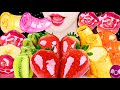 ASMR TANGHULU *BANANA , KING'S BERRY STRAWBERRY, STAR APPLE *RECIPE FRUIT EATING SOUNDS MUKBANG 탕후루