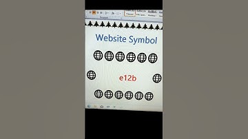 how to Insert Website Symbol in ms Word #shorts #msword