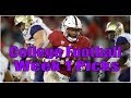 College Football Week 1 Picks (with spread) - YouTube