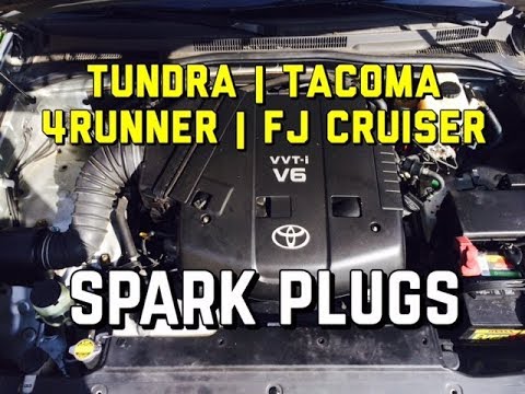 Spark Plugs Toyota V6 Replacement Tundra 4Runner Tacoma FJ Cruiser 1GR-FE 4.0L V6 (1GR-FE V6)