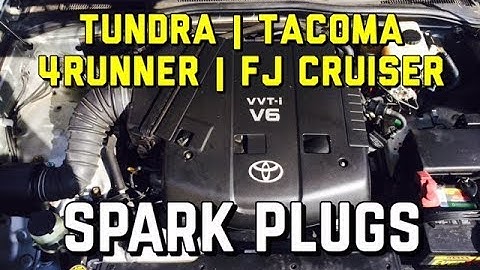 Spark Plugs Toyota V6 Replacement Tundra 4Runner Tacoma FJ Cruiser 1GR-FE 4.0L V6 (1GR-FE V6)