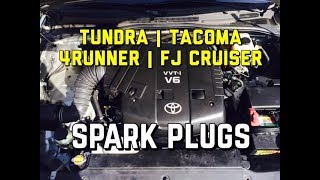 Spark Plugs Toyota V6 Replacement Tundra 4Runner Tacoma FJ Cruiser 1GRFE 4.0L V6 (1GRFE V6)