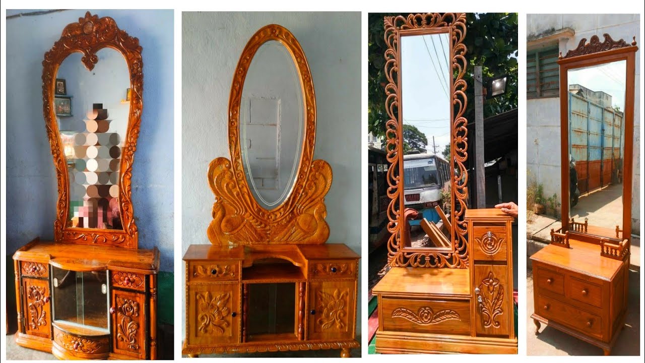 Wooden Dressing Table 2024 | Modern Dressing Table Design 2024
