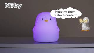 Penguin Colour Changing Night Light | Nuby screenshot 3