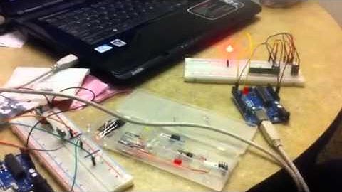 Wireless communication between two arduinos