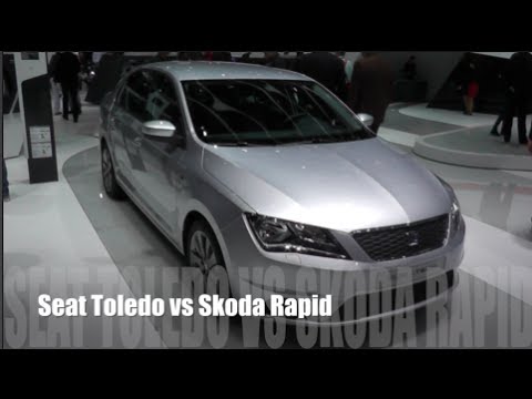 Seat Toledo vs Skoda Rapid - YouTube