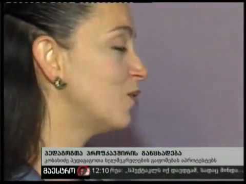მაია კობახიძე(Maia Kobakhidze)მოკლევადიან შრომით ხელშეკრულებებზე საუბრობს