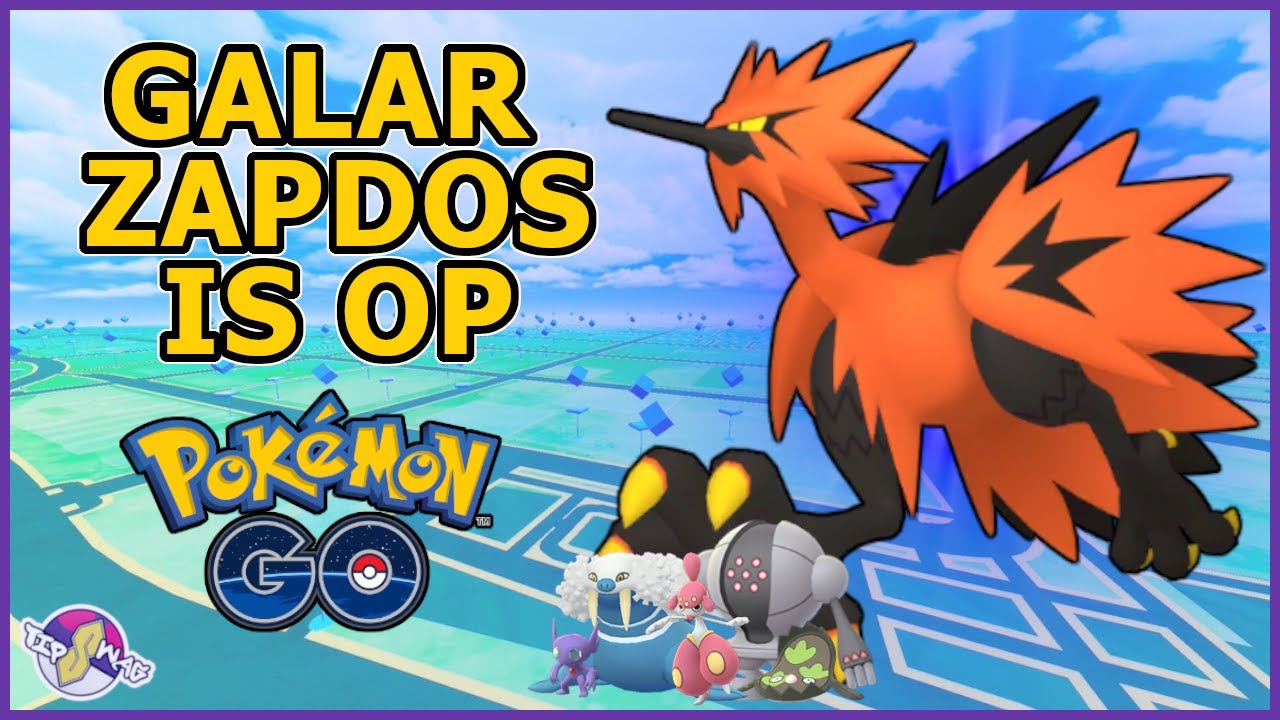 Pokemon Go Galarian Zapdos, Video Gaming, Video Games, Others on Carousell