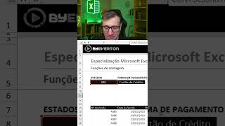 Função Cont.SES no Excel #byeverton #excel #planilhas